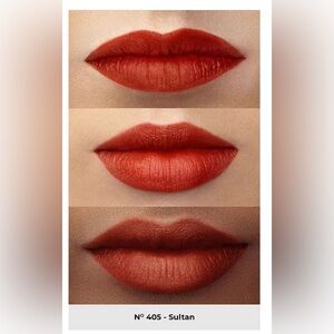 Giorgio Armani lip Maestro intense velvet color | Shade 405 sultan